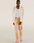 PANTALON LARGE LAZY ROSE