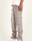 PANTALON CARGO FP GRIS