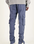 PANTALON CARGO FP BLEU