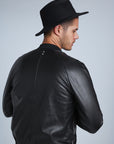 BLOUSON EN CUIR Teddy