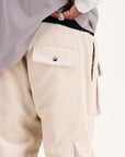 PANTALON CARGO FP VELOURS BEIGE