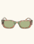 LUNETTES DE SOLEIL JUNE ÉCAILLE VERTE