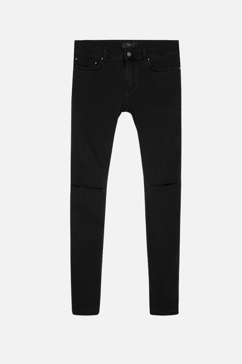 BLACK SLIM DENIM-MEN-Mouty Paris-Mouty Paris