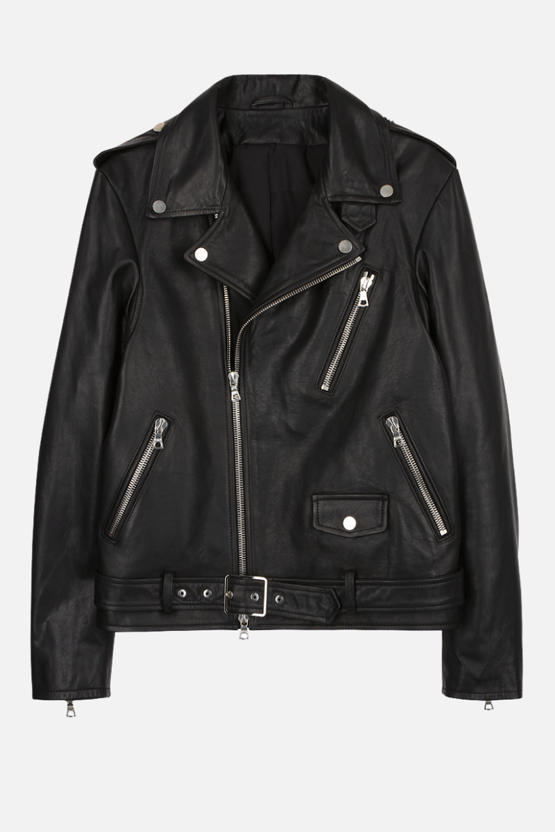 LEATHER BIKER JACKET-MEN-Mouty Paris-Mouty Paris