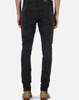 PANTALON EN JEAN SLIM NOIR